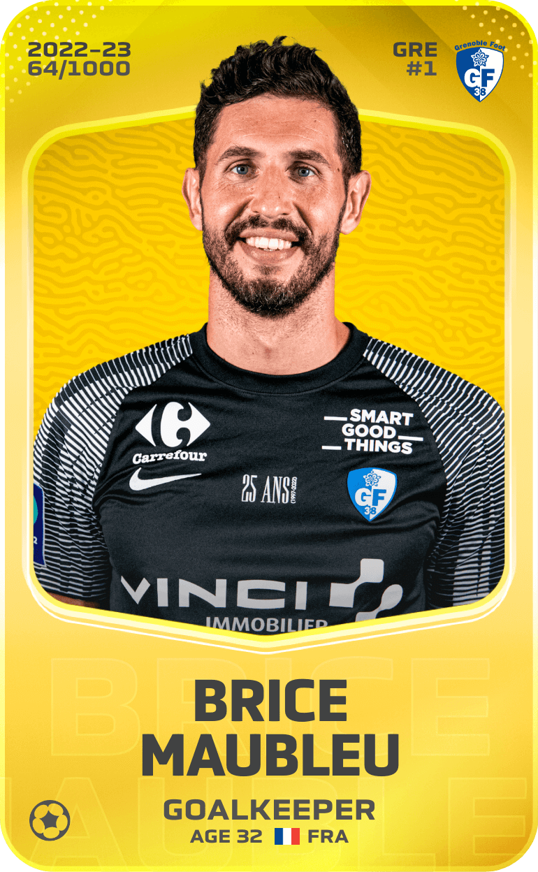 Brice Maubleu 2022-23 • Limited 64/1000