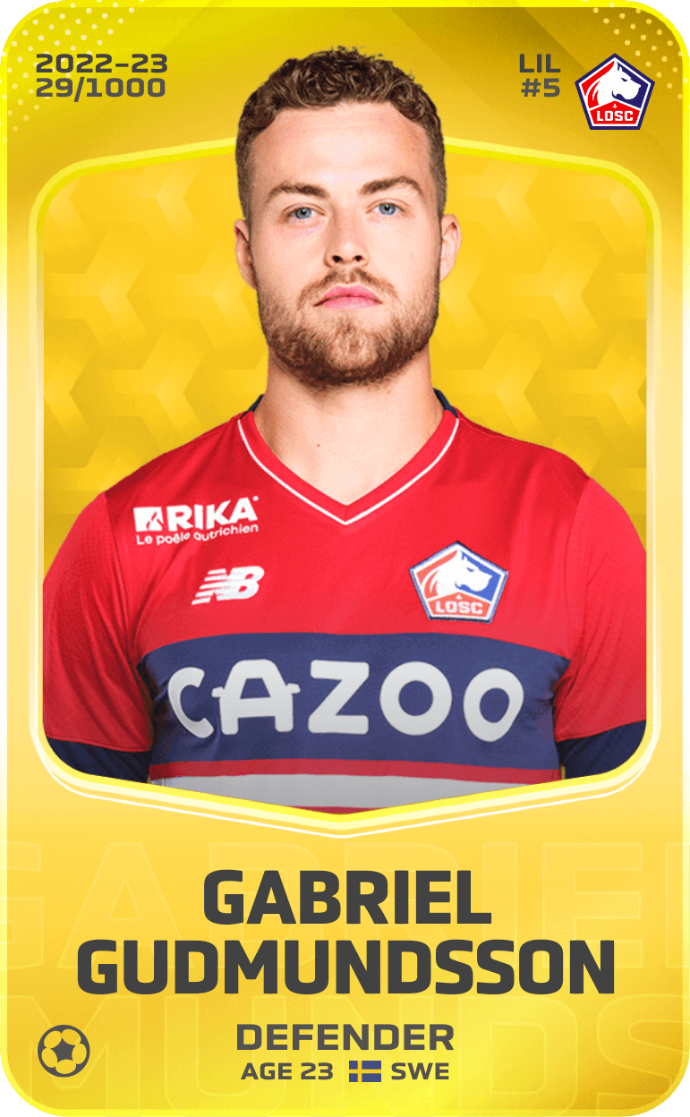 Gabriel Gudmundsson 2022-23 • Limited 29/1000