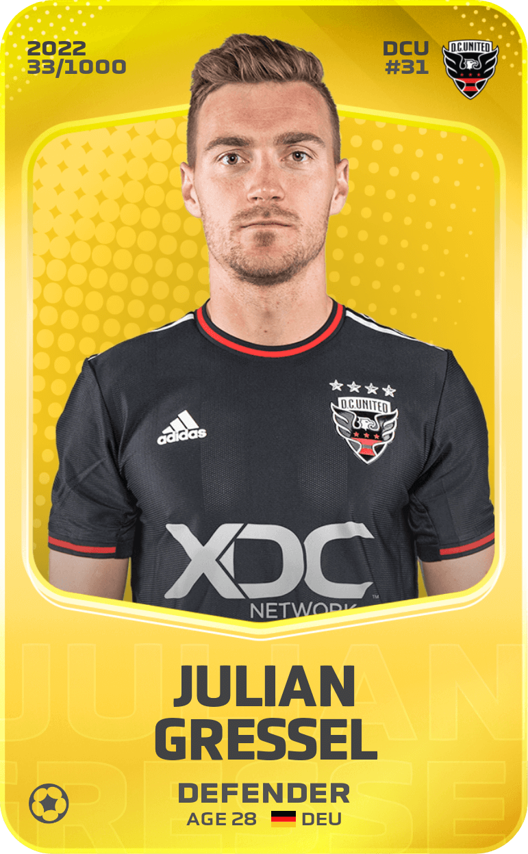 Julian Gressel 2022-23 • Limited 33/1000