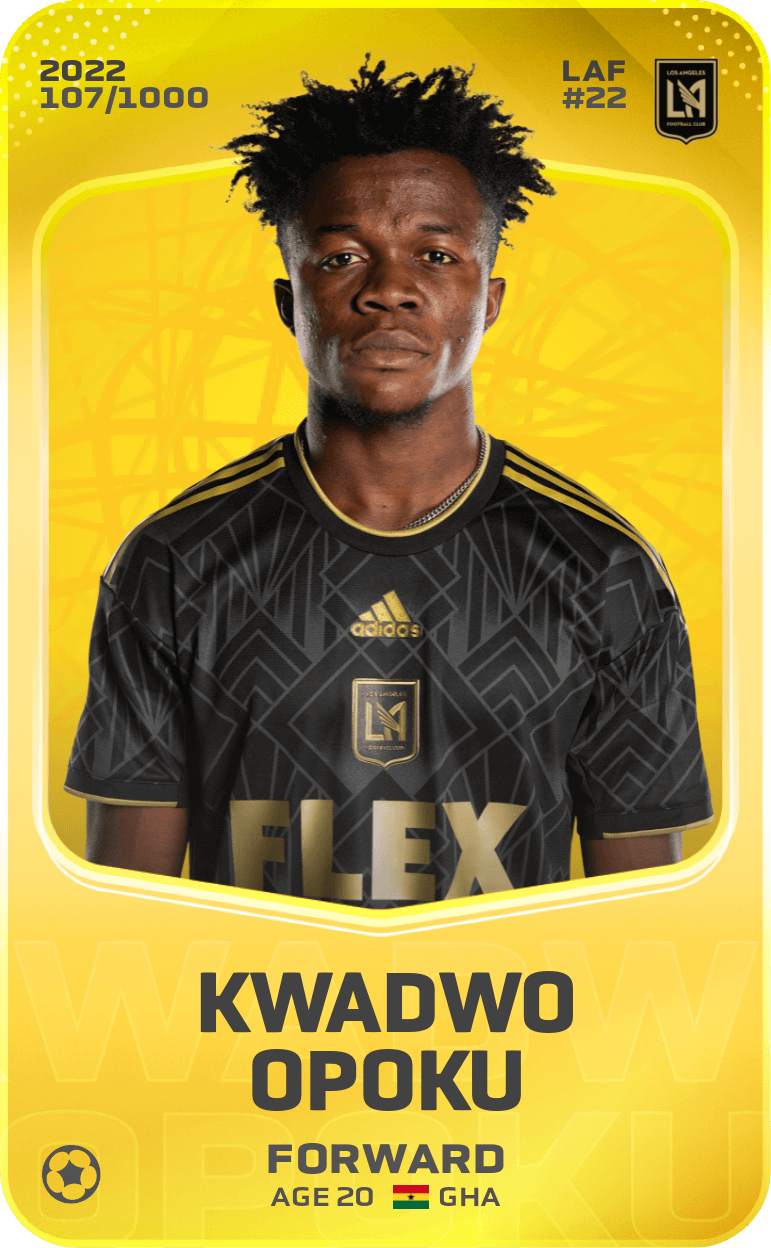 Kwadwo Opoku 2022-23 • Limited 107/1000