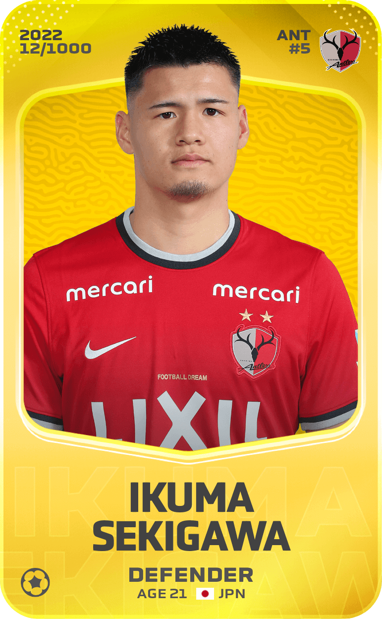 Ikuma Sekigawa 2022-23 • Limited 12/1000