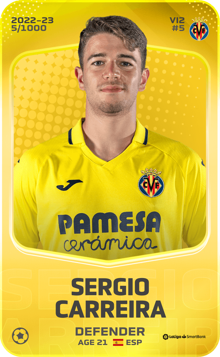 Sergio Carreira 2022-23 • Limited 5/1000