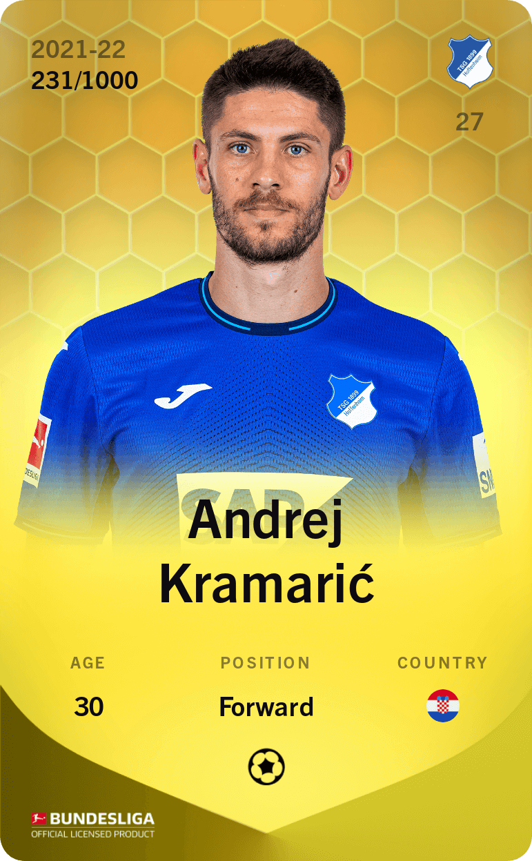 Andrej Kramarić 2021-22 • Limited 231/1000