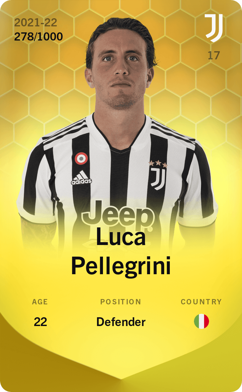 Luca Pellegrini 2021-22 • Limited 278/1000