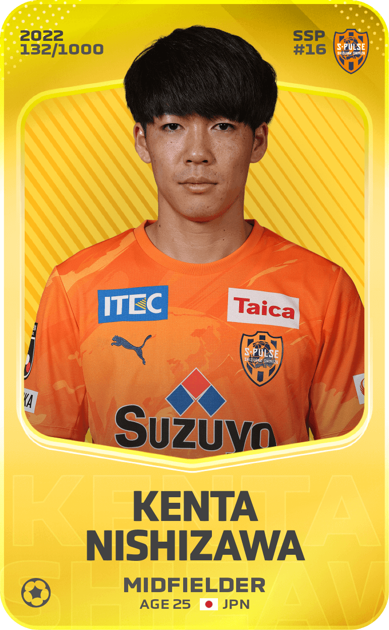 Kenta Nishizawa 2022-23 • Limited 132/1000