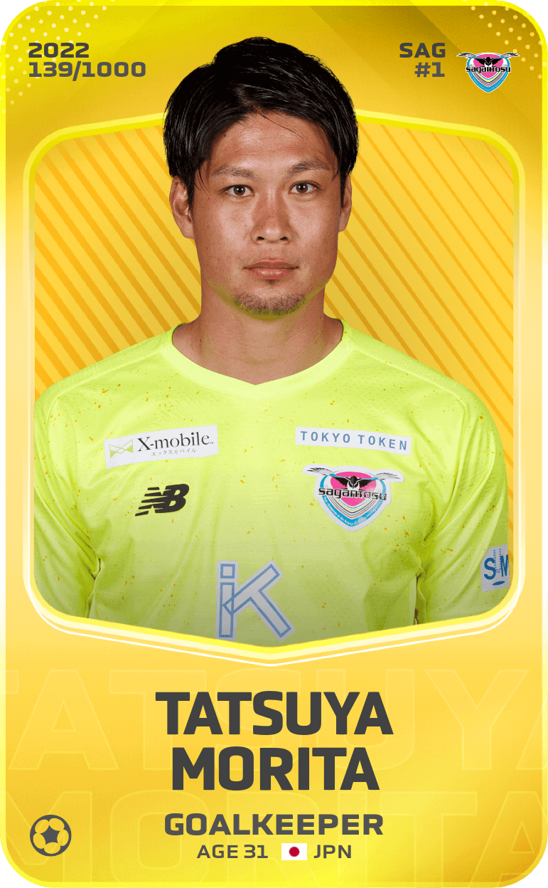 Tatsuya Morita 2022-23 • Limited 139/1000