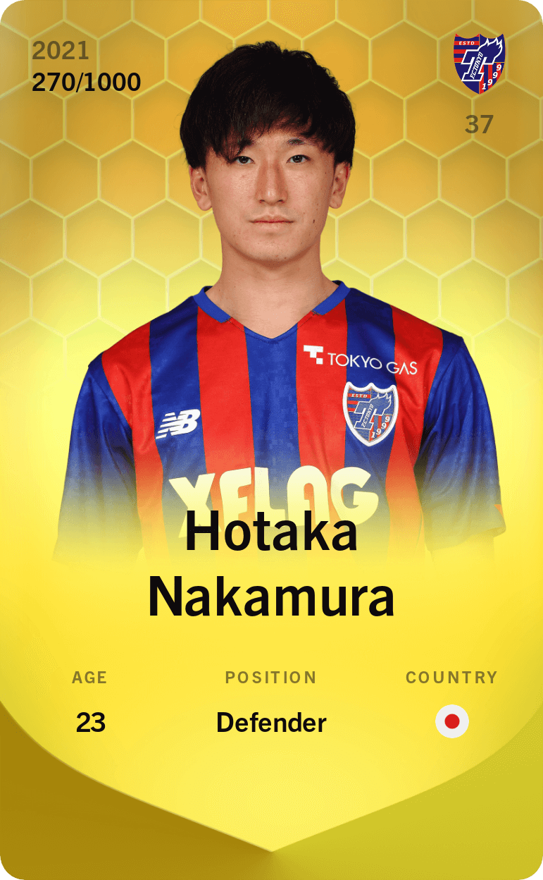 Hotaka Nakamura 2021-22 • Limited 270/1000