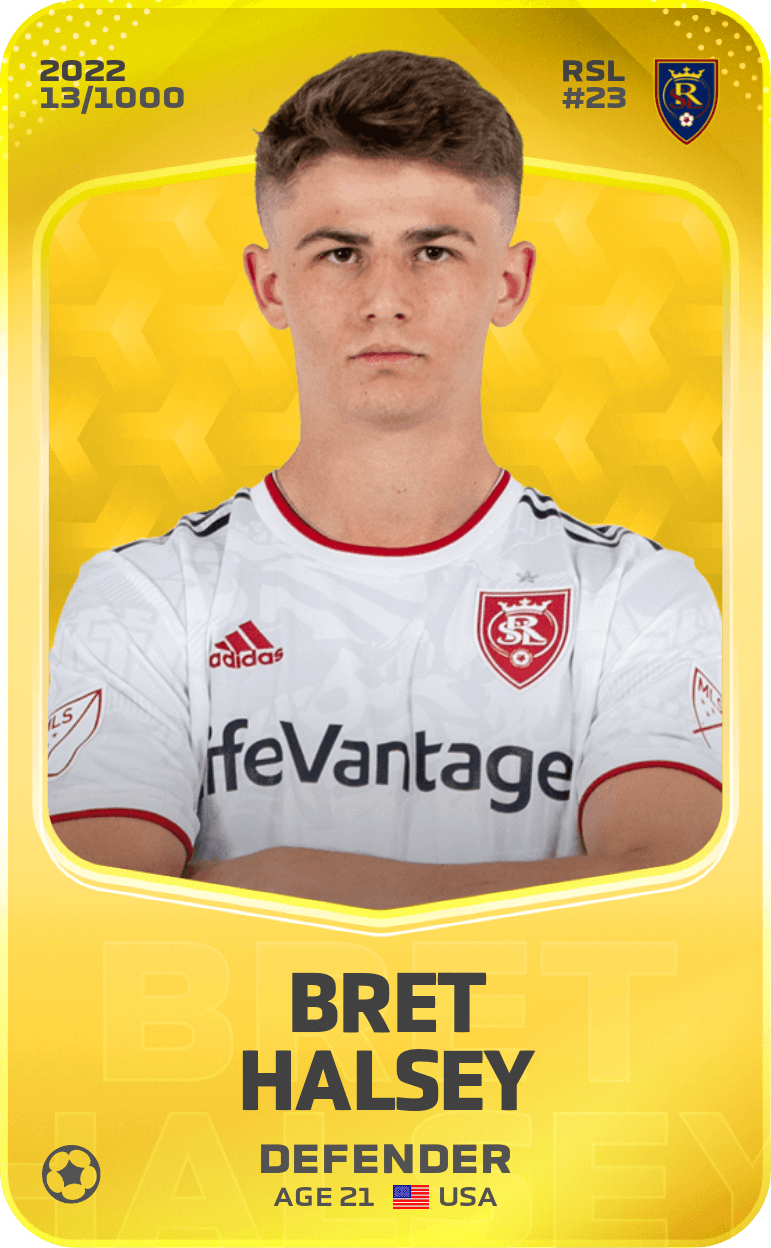 Bret Halsey 2022-23 • Limited 13/1000