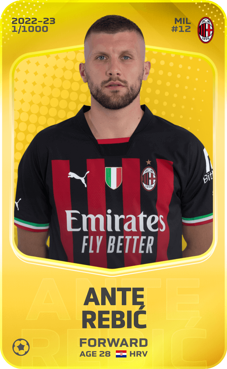 Ante Rebić 2022-23 • Limited 1/1000