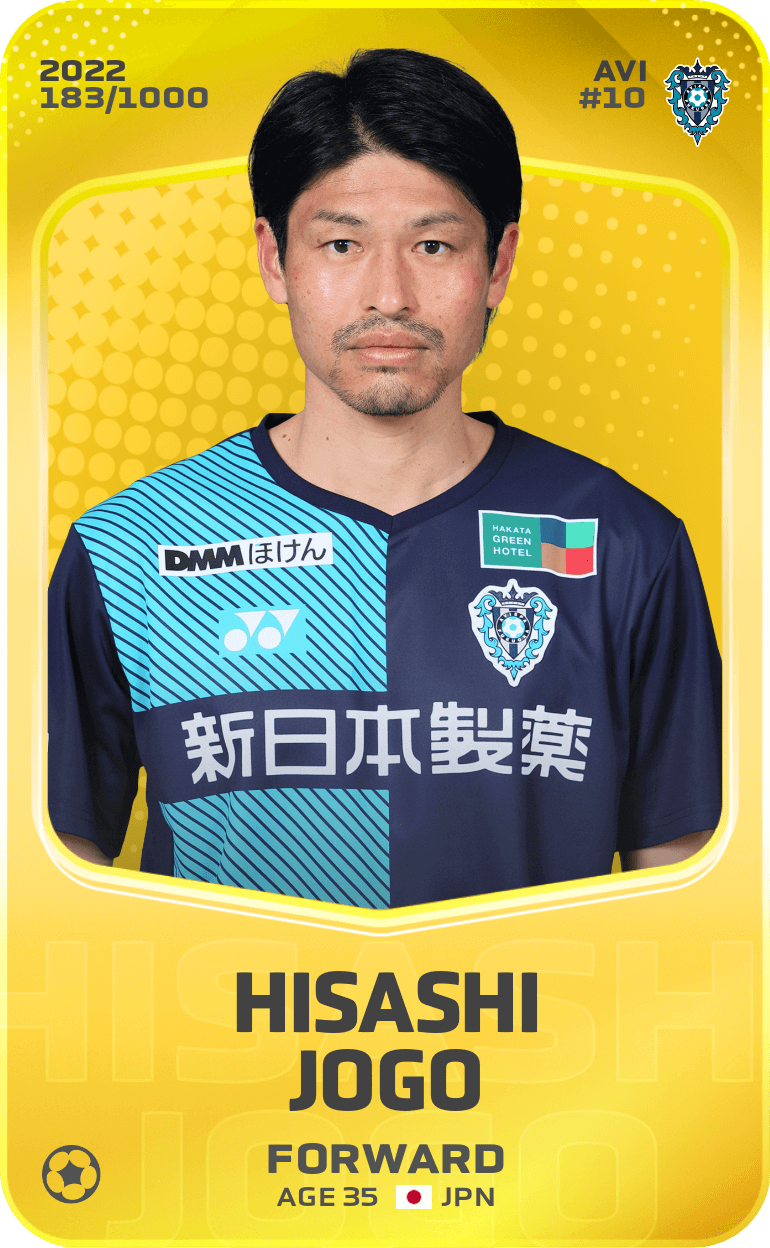 Hisashi Jogo 2022-23 • Limited 183/1000