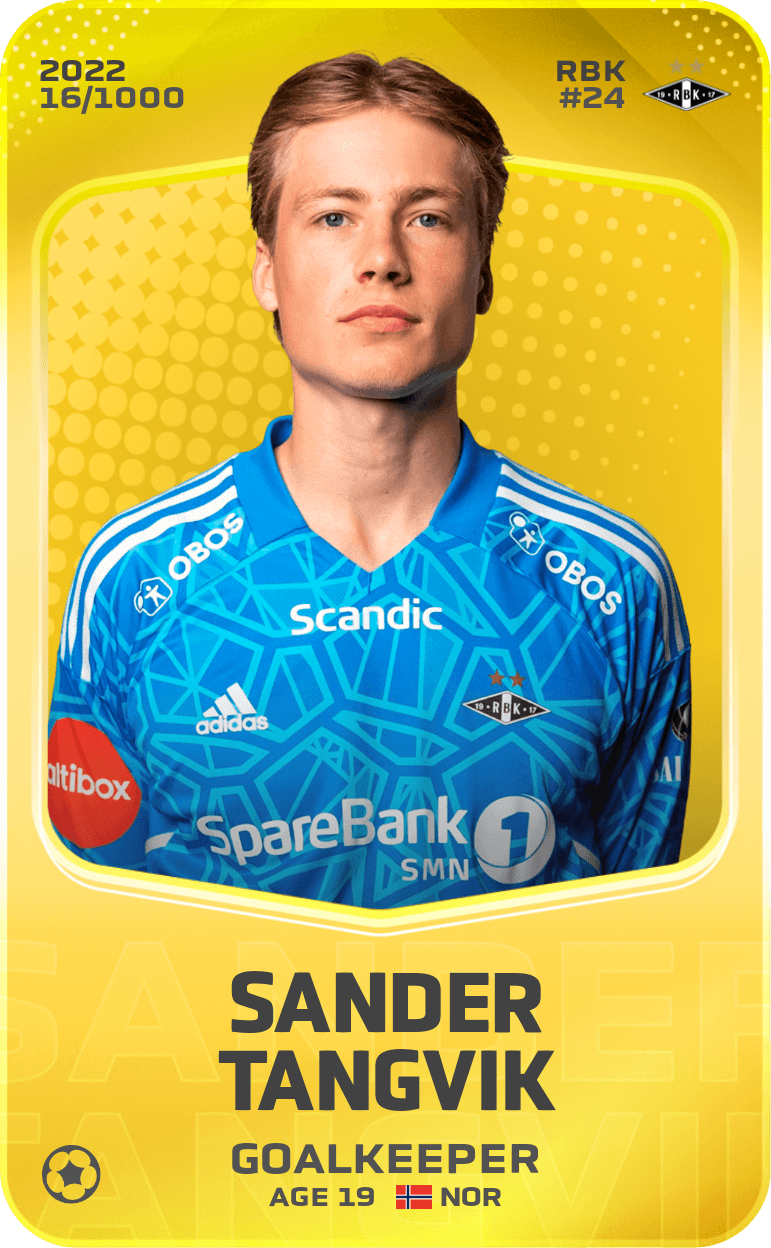 Sander Tangvik 2022-23 • Limited 16/1000