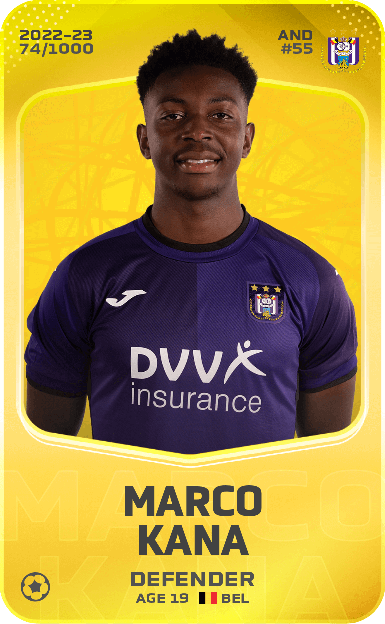 Marco Kana 2022-23 • Limited 74/1000