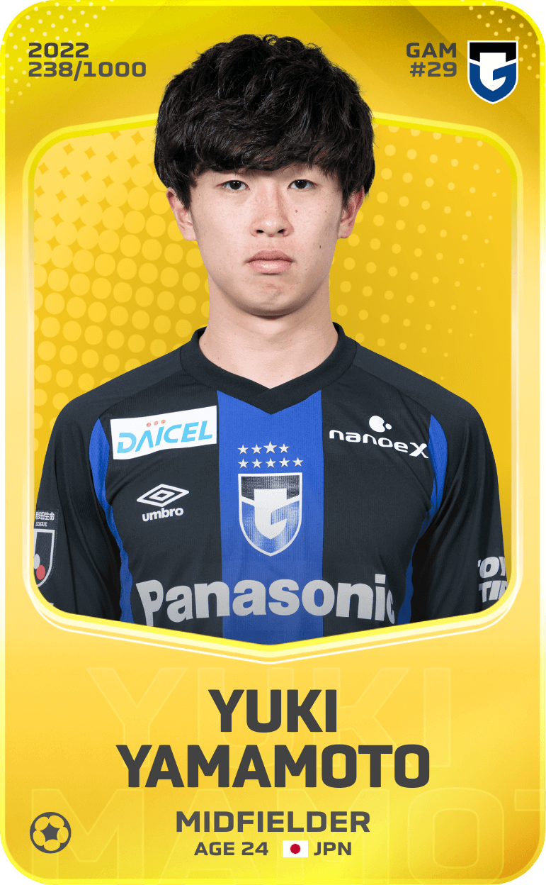 Yuki Yamamoto 2022-23 • Limited 238/1000