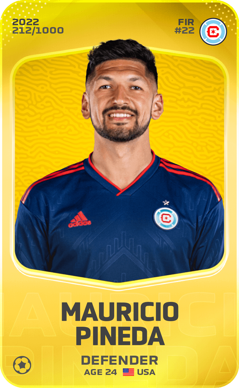 Mauricio Pineda 2022-23 • Limited 212/1000