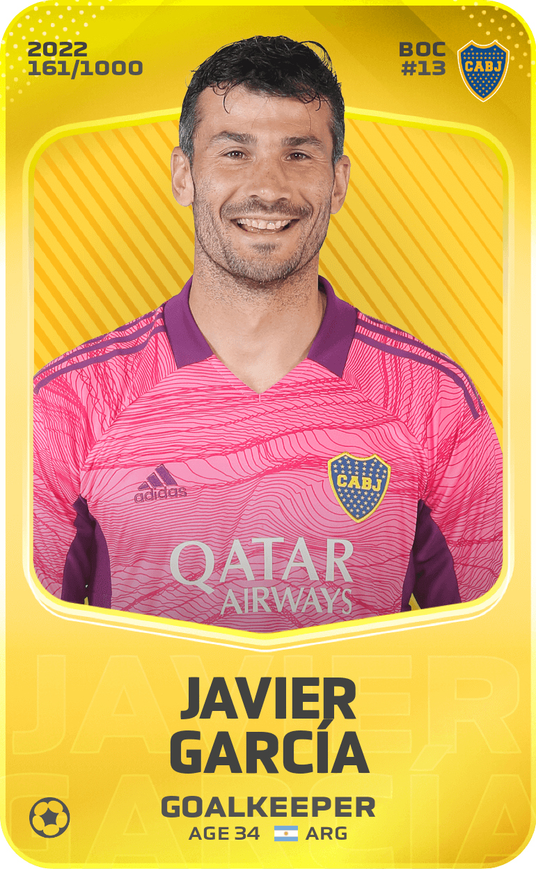 Javier García 2022-23 • Limited 161/1000