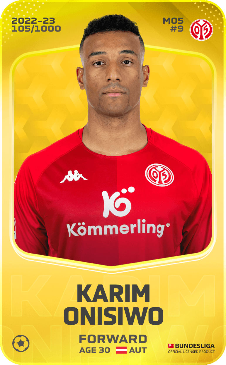 Karim Onisiwo 2022-23 • Limited 105/1000