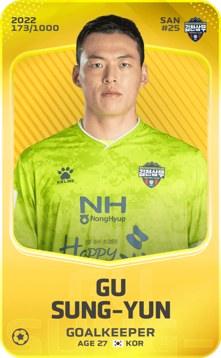 Gu Sung-Yun 2022-23 • Limited 173/1000