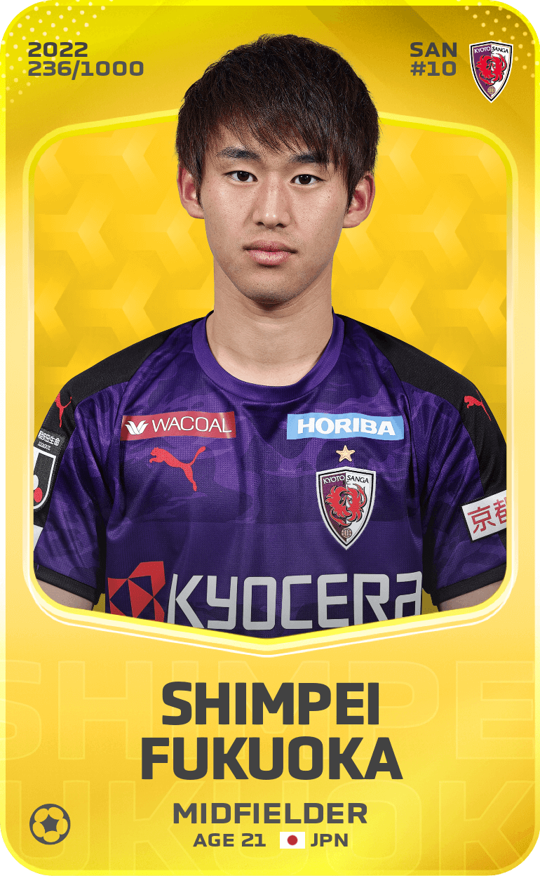 Shimpei Fukuoka 2022-23 • Limited 236/1000