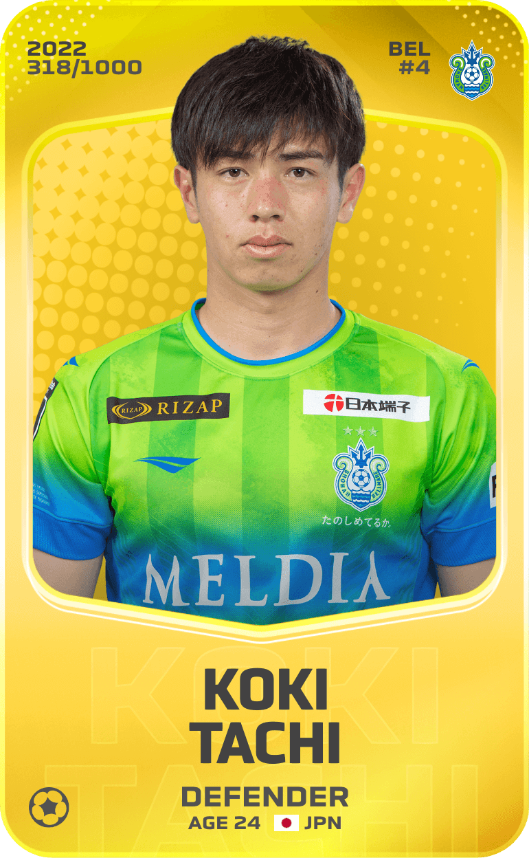 Koki Tachi 2022-23 • Limited 318/1000