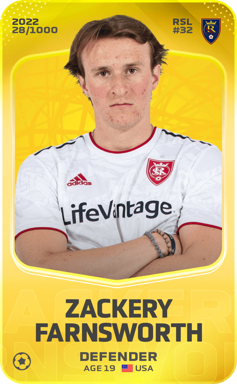 Zackery Farnsworth 2022-23 • Limited 28/1000