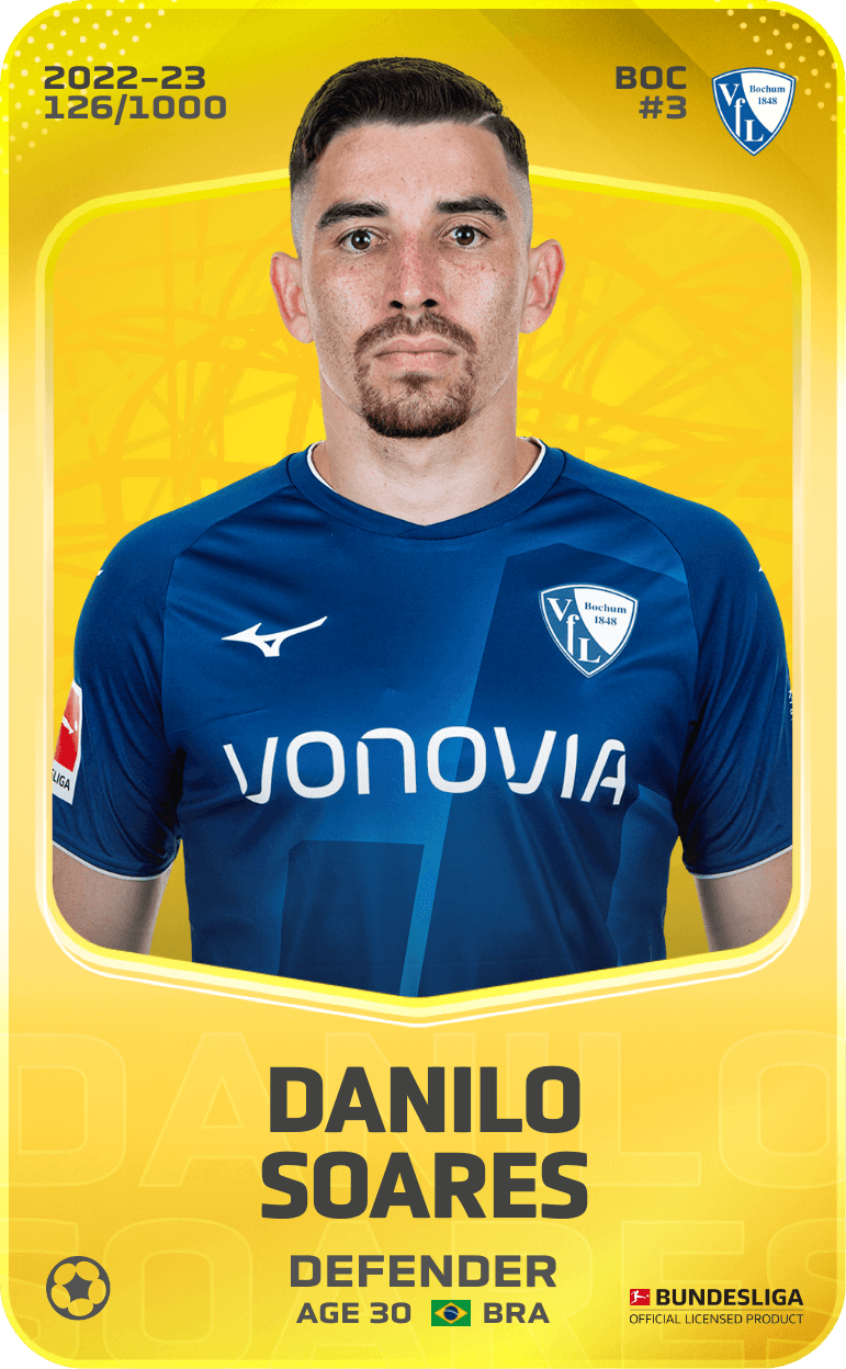 Danilo Soares 2022-23 • Limited 126/1000