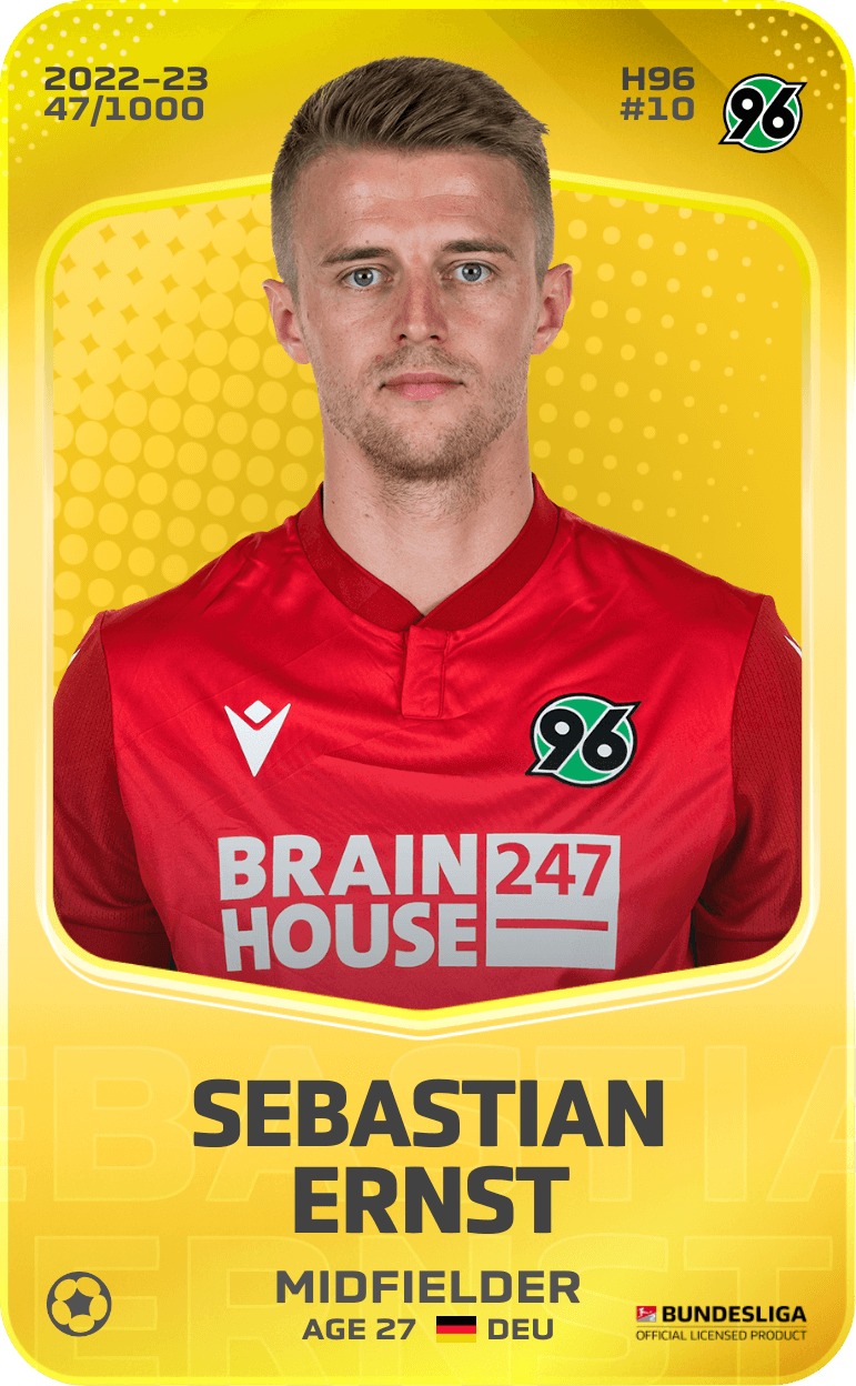 Sebastian Ernst 2022-23 • Limited 47/1000