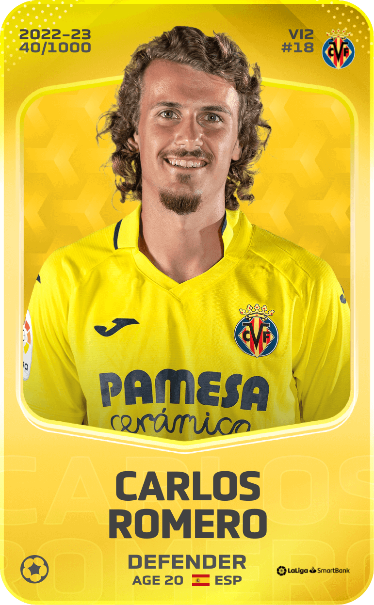 Carlos Romero 2022-23 • Limited 40/1000