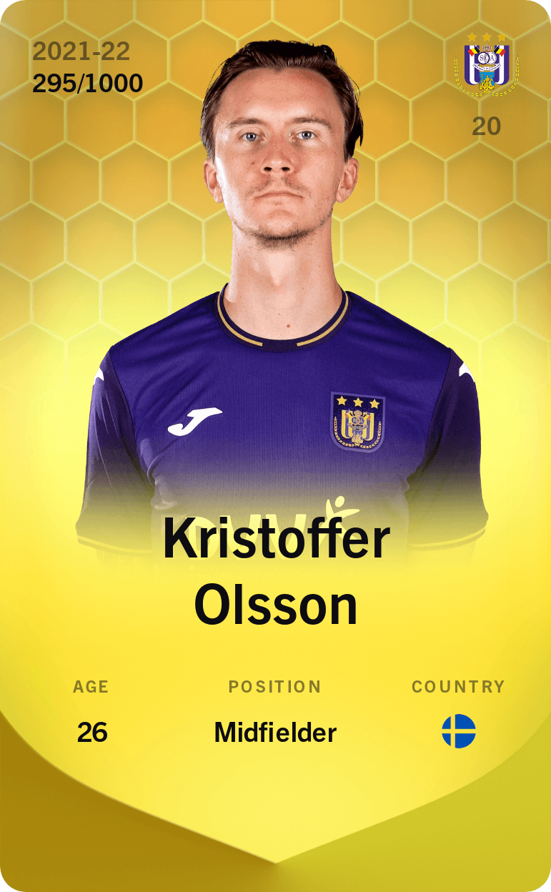 Kristoffer Olsson 2021-22 • Limited 295/1000