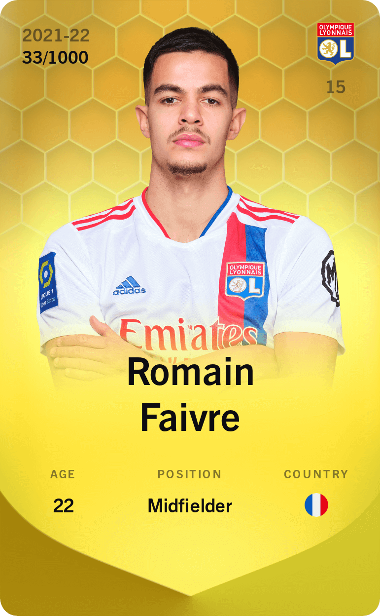 Romain Faivre 2021-22 • Limited 33/1000