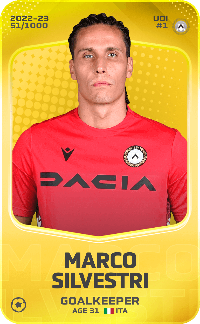 Marco Silvestri 2022-23 • Limited 51/1000