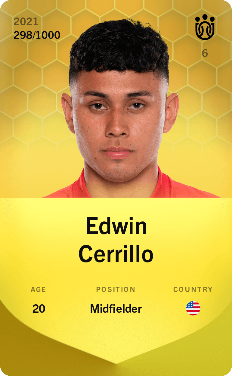 Edwin Cerrillo 2021-22 • Limited 298/1000