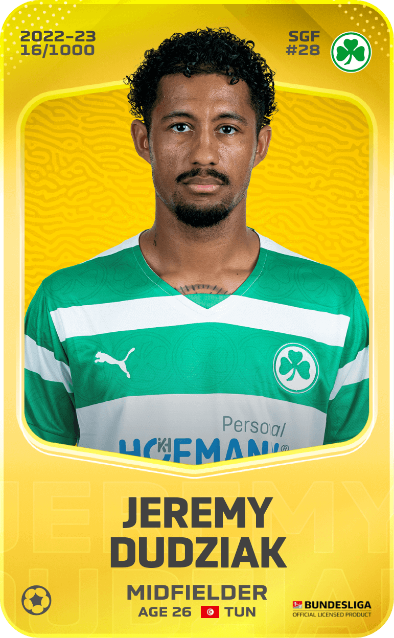 Jeremy Dudziak 2022-23 • Limited 16/1000