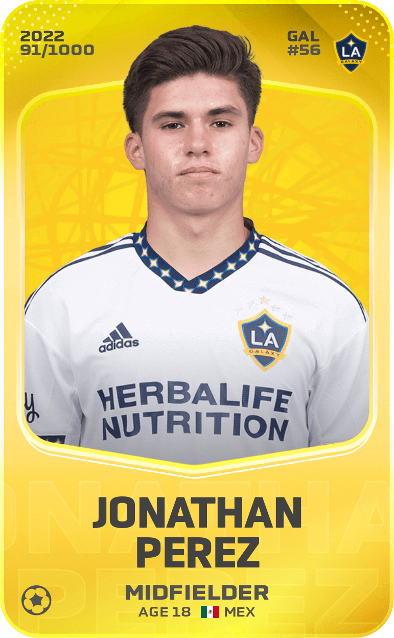 Jonathan Perez 2022-23 • Limited 91/1000