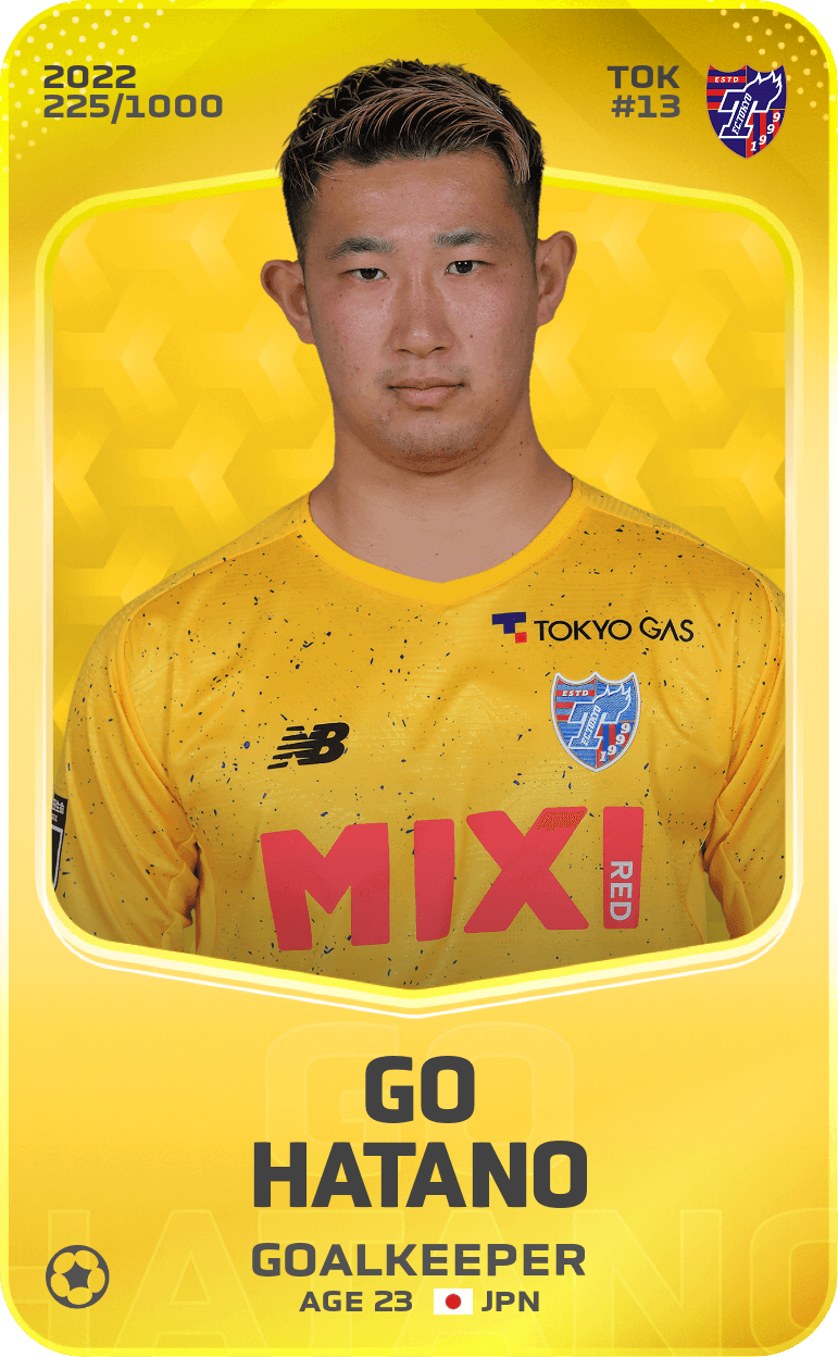 Go Hatano 2022-23 • Limited 225/1000