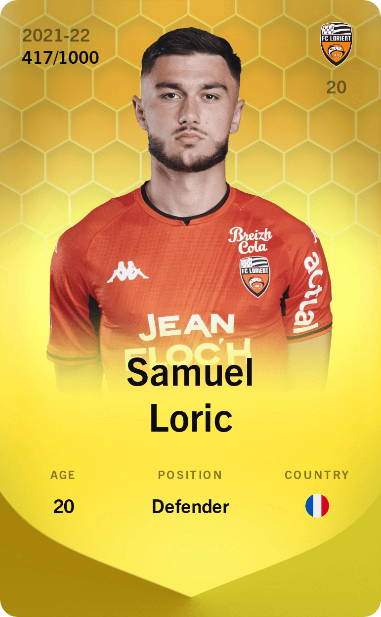 Samuel Loric 2021-22 • Limited 417/1000