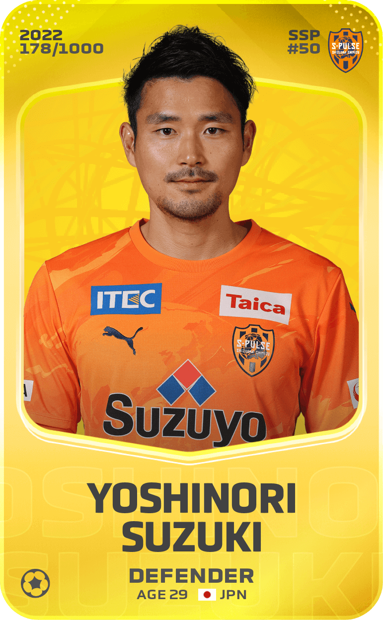 Yoshinori Suzuki 2022-23 • Limited 178/1000