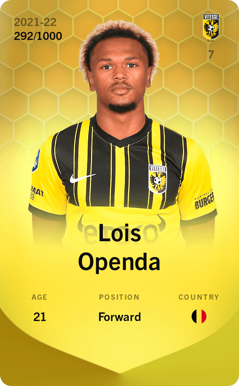 Lois Openda 2021-22 • Limited 292/1000