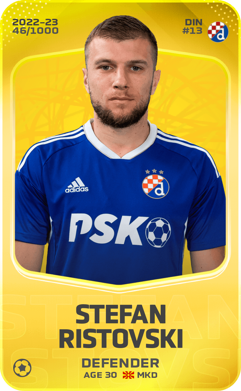 Stefan Ristovski 2022-23 • Limited 46/1000