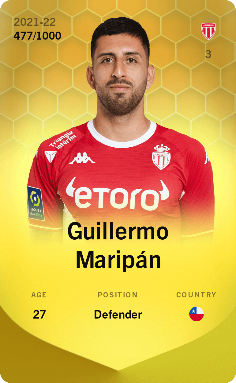 Guillermo Maripán 2021-22 • Limited 477/1000
