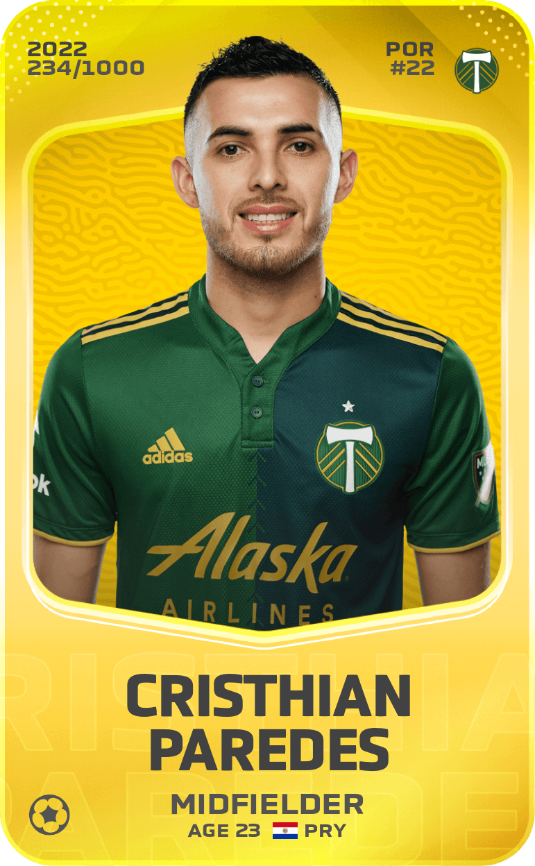 Cristhian Paredes 2022-23 • Limited 234/1000