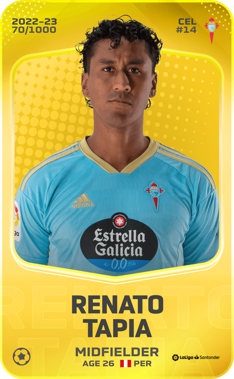 Renato Tapia 2022-23 • Limited 70/1000