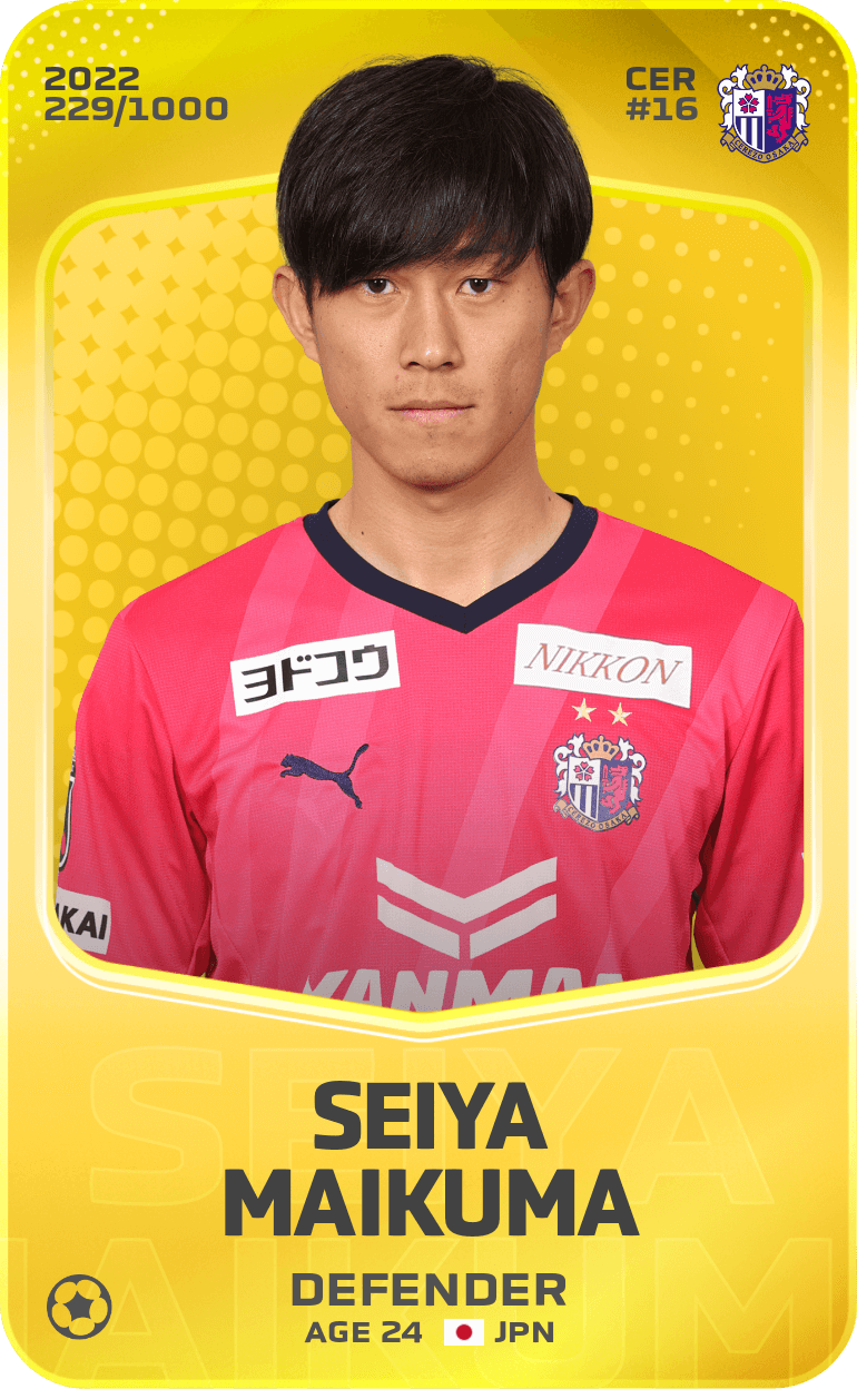 Seiya Maikuma 2022-23 • Limited 229/1000