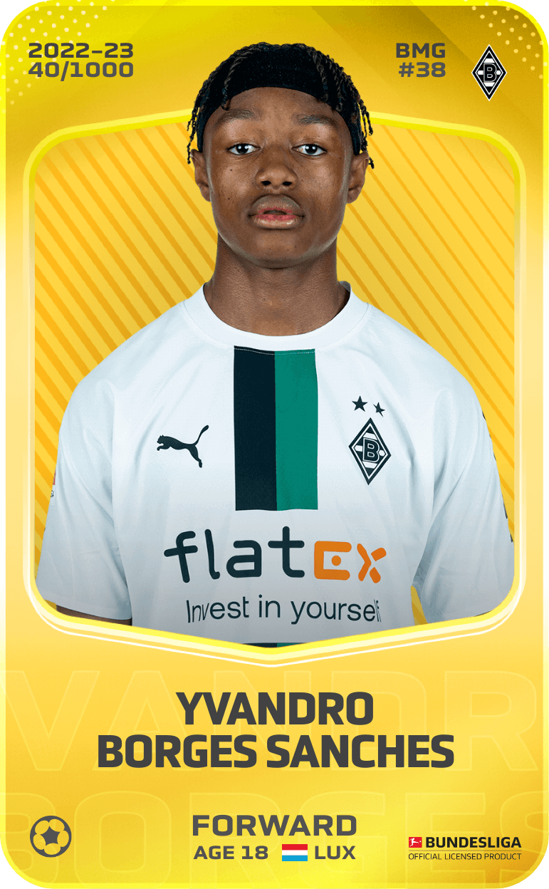 Yvandro Borges Sanches 2022-23 • Limited 40/1000