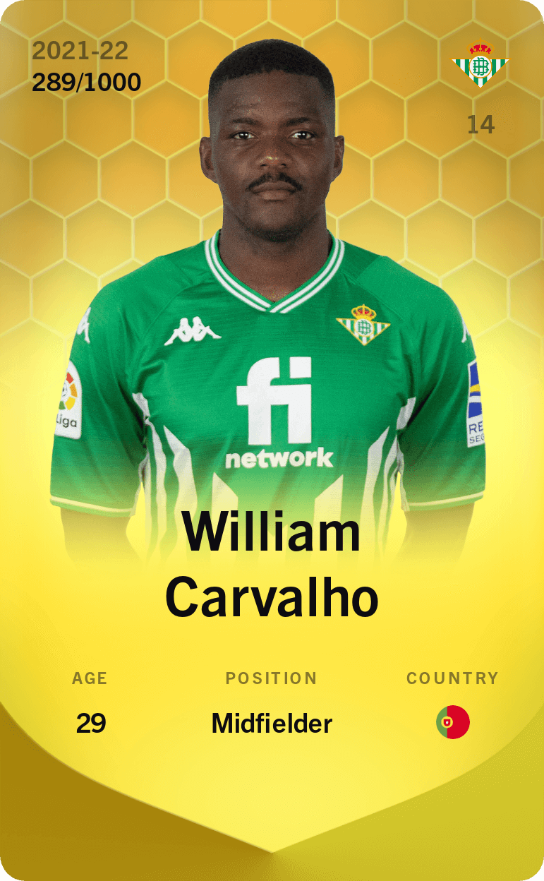 William Carvalho 2021-22 • Limited 289/1000