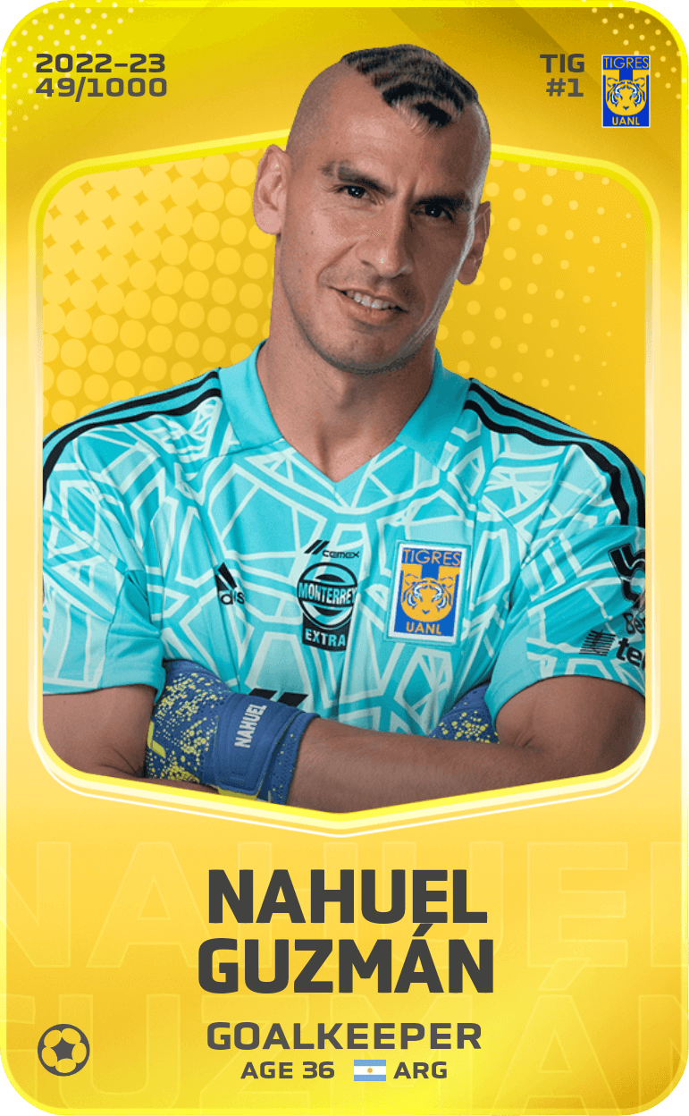 Nahuel Guzmán 2022-23 • Limited 49/1000