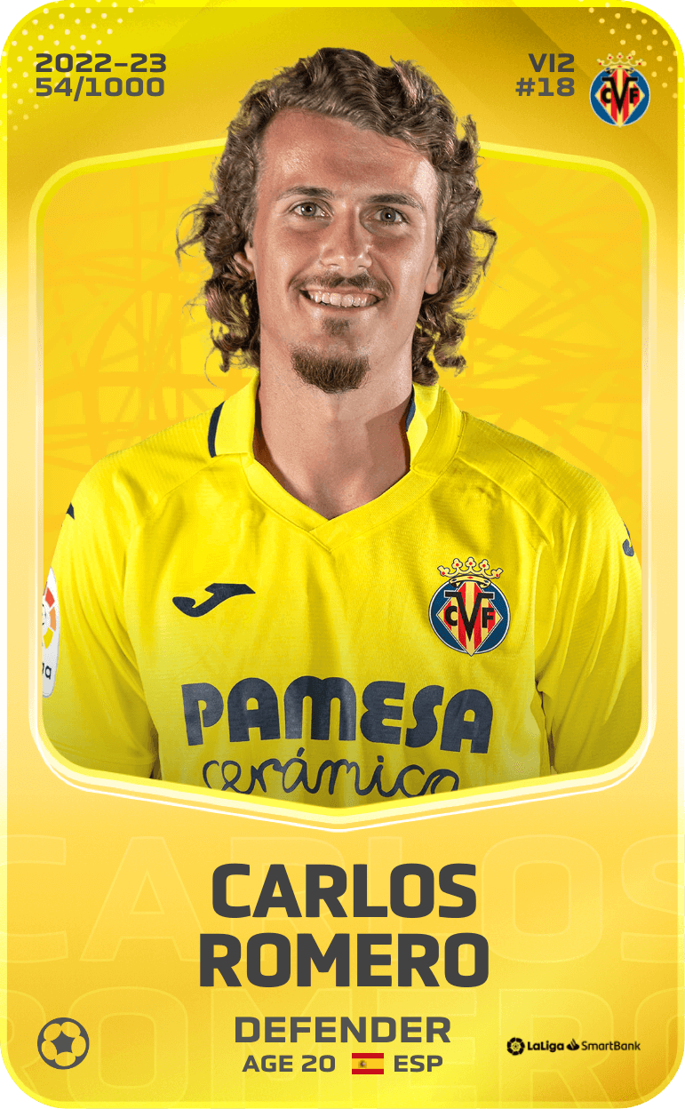 Carlos Romero 2022-23 • Limited 54/1000
