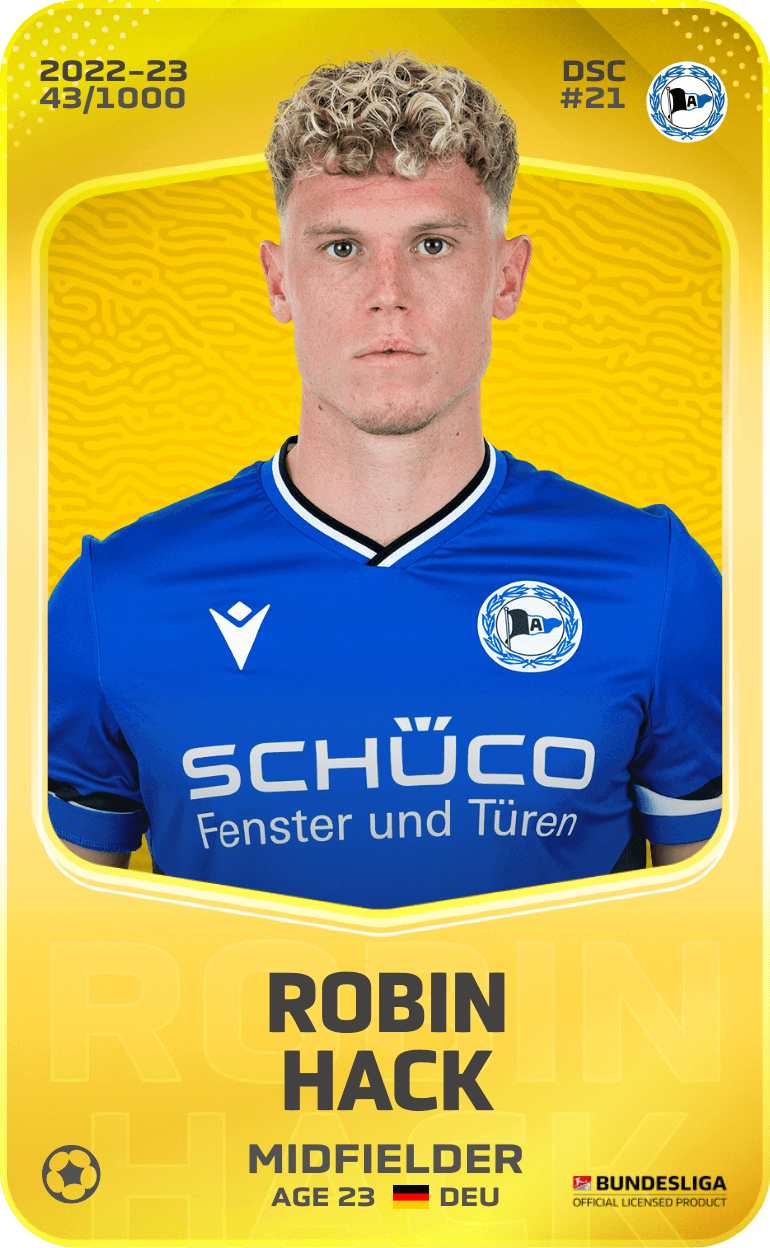 Robin Hack 2022-23 • Limited 43/1000