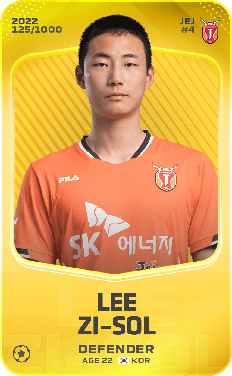Lee Zi-Sol 2022-23 • Limited 125/1000