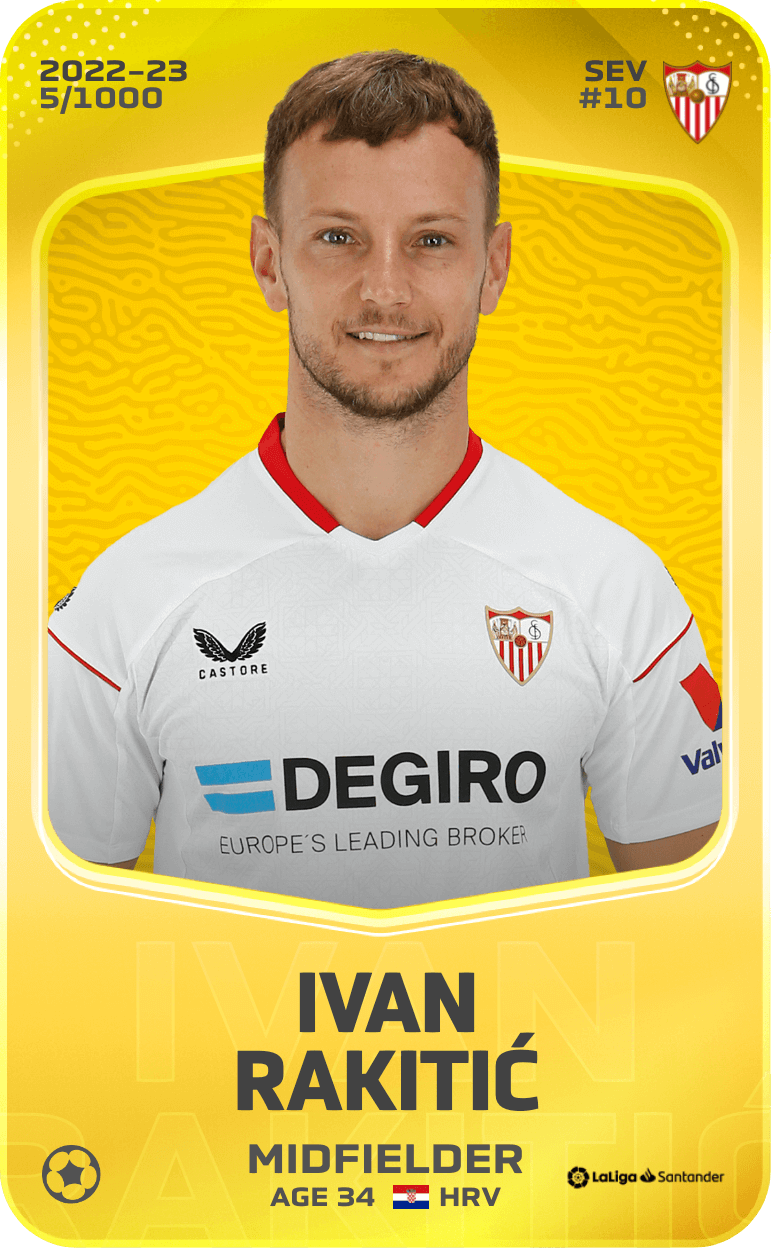 Ivan Rakitić 2022-23 • Limited 5/1000
