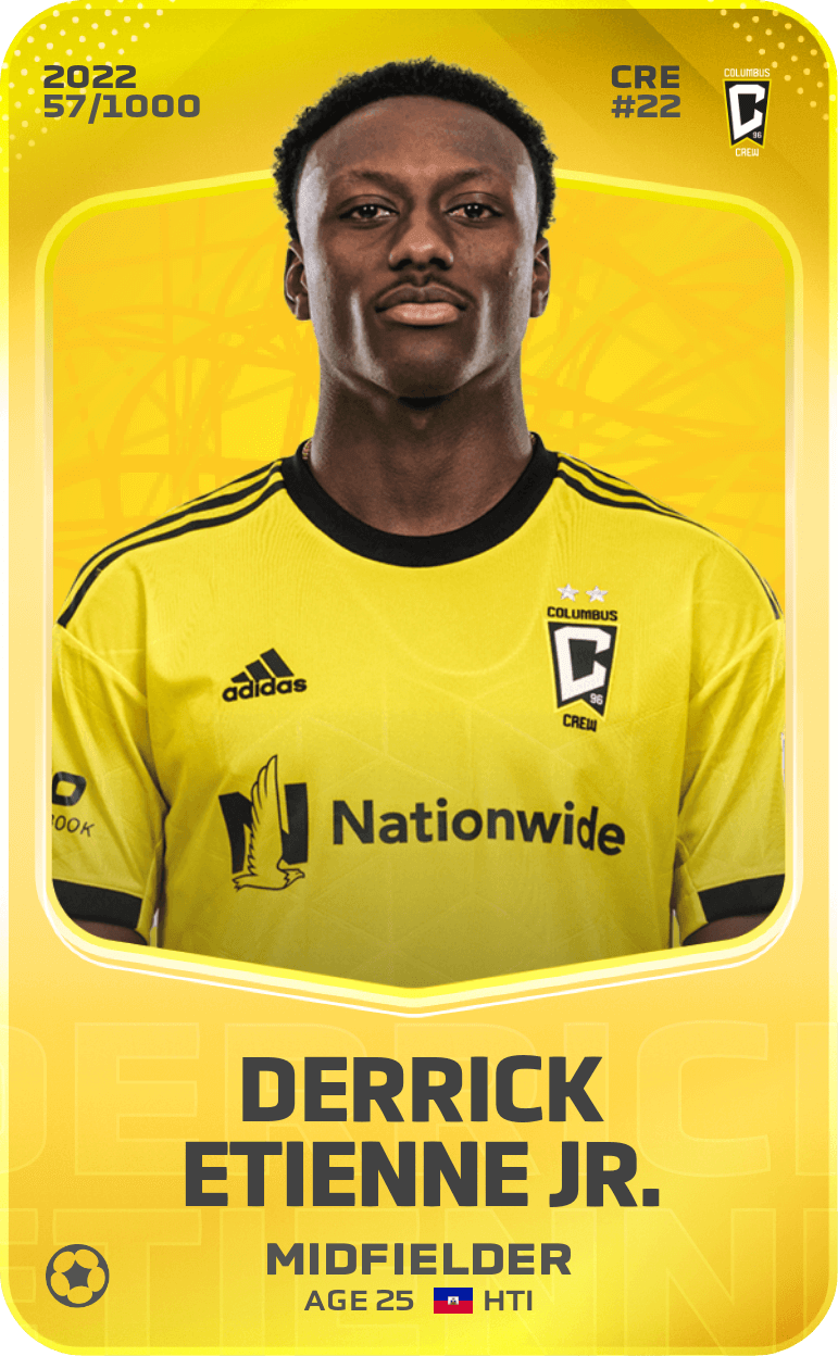 Derrick Etienne Jr. 2022-23 • Limited 57/1000